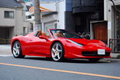 フェラーリ　458スパイダー　F1　DCT